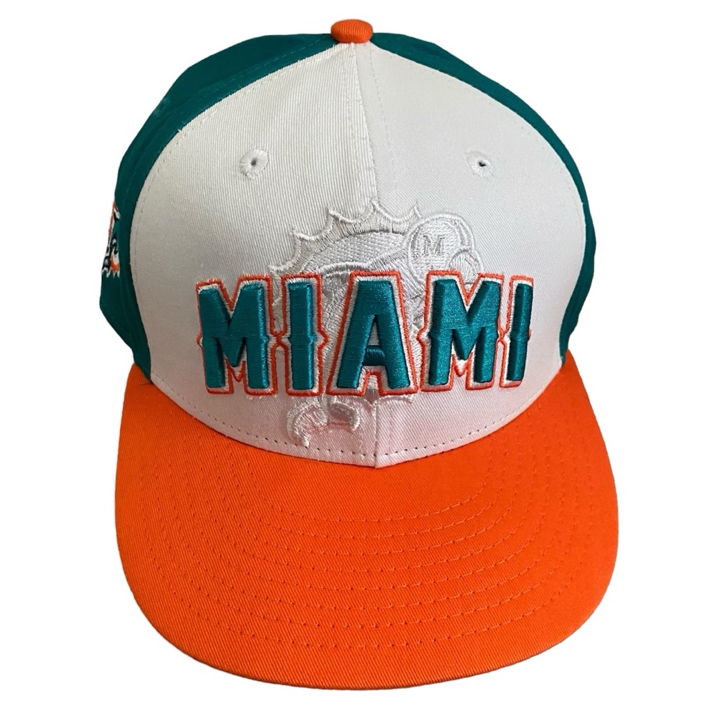 Men’s Vintage NFL New Era Miami Dolphins Football Snapback Hat